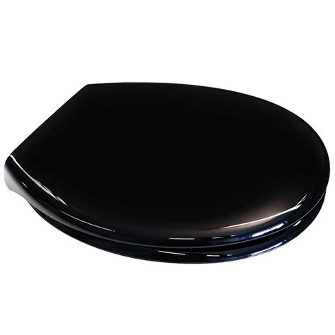 Euroshowers Pp Opal Soft Close Seat Black At Victorian Plumbing