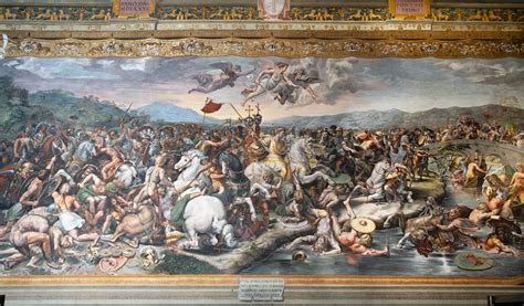 Battle Of The Milvian Bridge By Giulio Romano Va Flickr