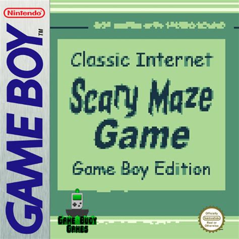 Games And Puzzles Classic Internet Scary Maze Game Gb Studio Made Game