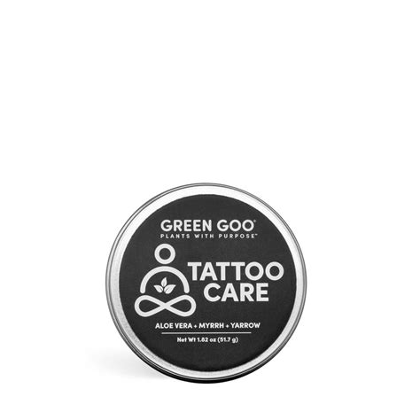 Tattoo Care Aftercare Tattoo Ointment Green Goo