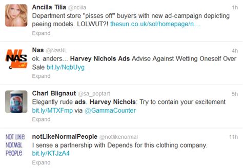 Questionable Taste Harvey Nichols Sale Promotions Spark Social Outrage