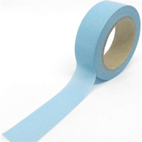 washi tape uni 10mx15mm bleu gris washi tape creavea