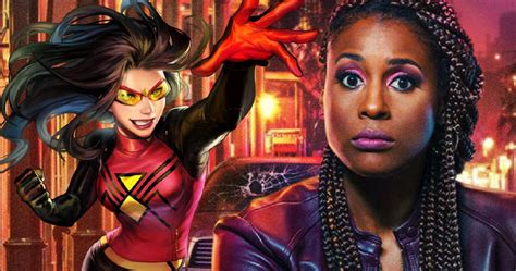 Issa Rae Will Play Spider Woman In Sonys Sequel To Spider Man Into