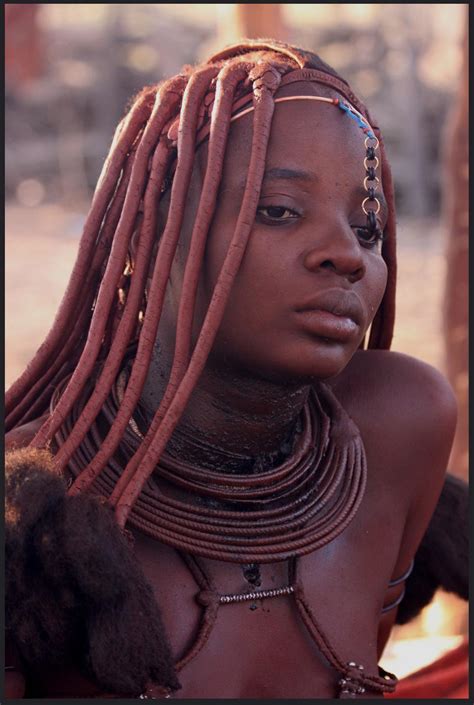 Himba Woman The Himba Are Indigenous Peoples With An Estimated
