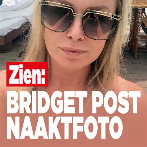 Bridget Maasland Post Naaktfoto Ditjes En Datjes