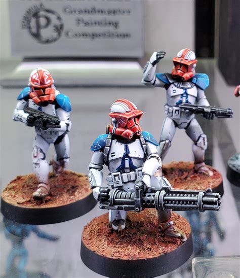 Working On Some Clones For Star Wars Legion Rminipainting