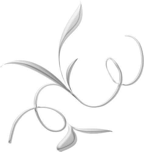 Line Silver Silver Decorative Lines Png Download 26552809 Free