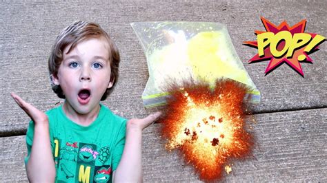 Exploding Baggies Science Experiment For Kids Youtube