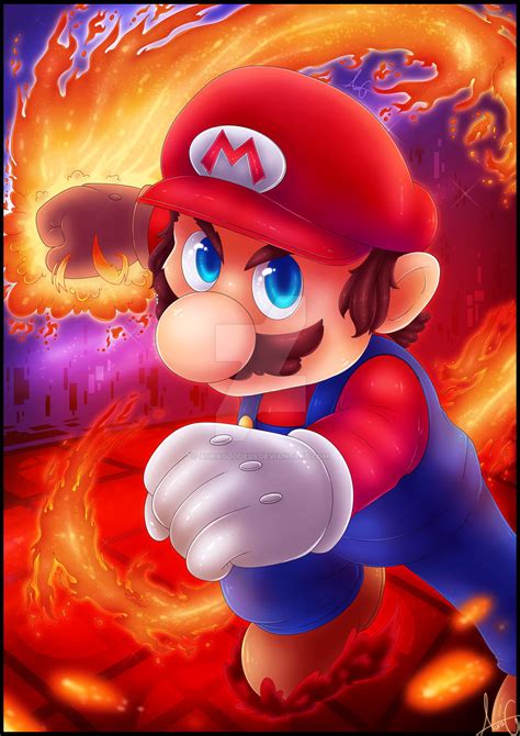 Mario Super Smash Bros Ultimate By Auragoddess On Deviantart