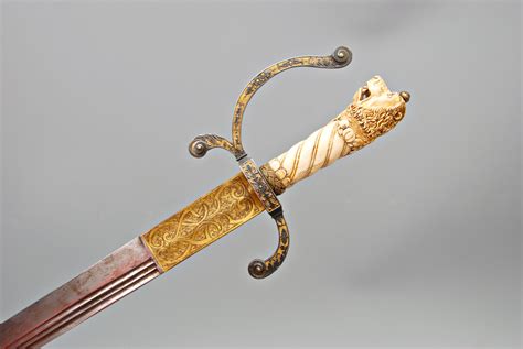 Antiquepark Ceremonial Sword Germany Late 16th Early 17th Century