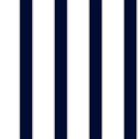 48 Navy And White Stripe Wallpaper
