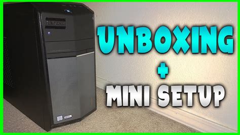 Unboxing My New Pc Mini Setup Youtube