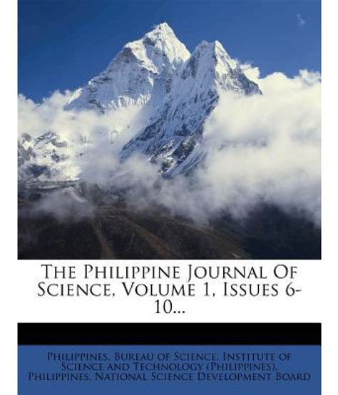 The Philippine Journal Of Science Volume 1 Issues 6 10 Buy The
