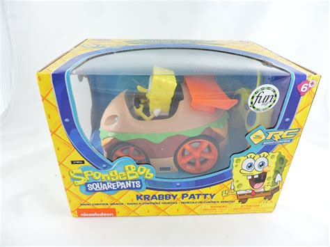 Spongebob Squarepants Krabby Patty Rc Radio Control Vehicle Nkok Racing