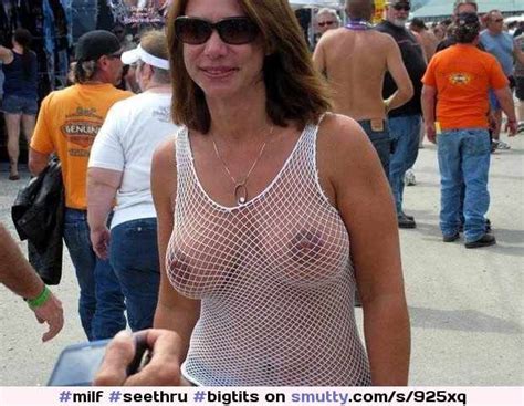 Braless Sheer Milf Gif My XXX Hot Girl