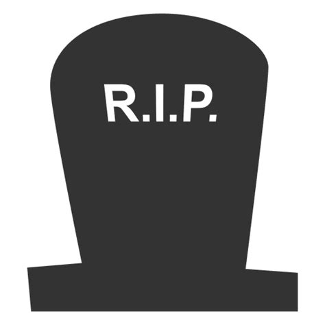 Rip Tombstone Cartoon 4 Transparent Png And Svg Vector File