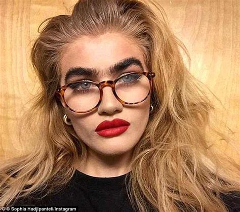 Unibrow Model Insists Shes Delighted By Negative Reactions Daily