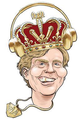 Koning willem alexander en koningin maxima brengen op uitnodiging van bondspresident frank walter steinmeier een staatsbezoek aan. Karikatuur Koning Willem-Alexander - Sandor Paulus | Karikatuur, Cartoon gezichten, Stripkunst
