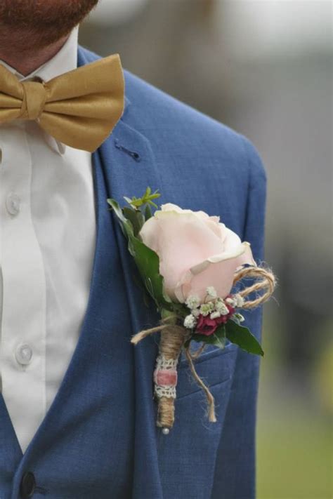 Grooms Buttonhole Sweet Avalanche Loveliness Wedding Flowers