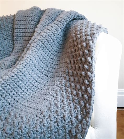 FAITH CHUNKY CROCHET BLANKET Free Pattern Lulostitchco Com