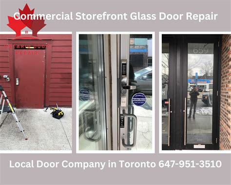 Common Storefront Door and Hinge Problems Toronto 6479513510