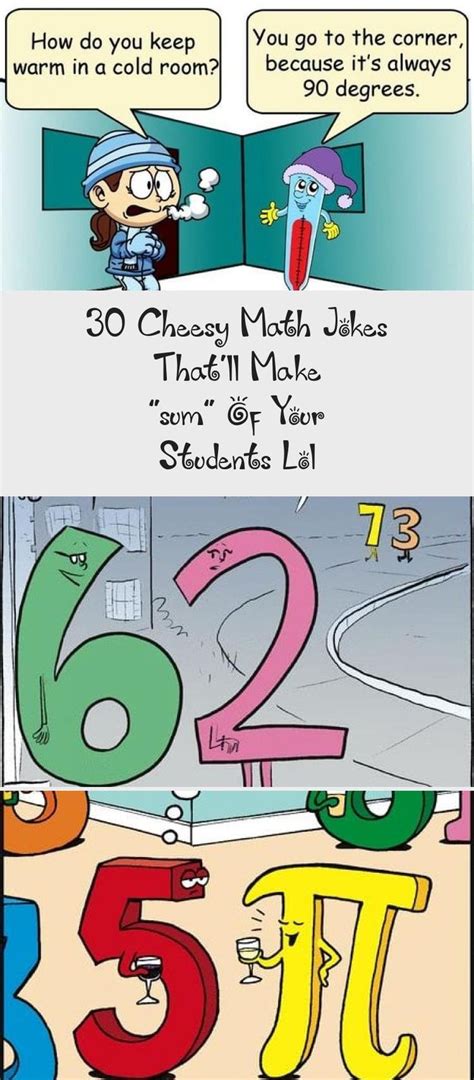 A bad joke is a bad joke. 30 Cheesy Math Jokes That'll Make "sum" Of Your Students ...
