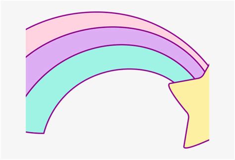 Pastel Rainbow Cliparts Drawing Free Transparent Png Download Pngkey