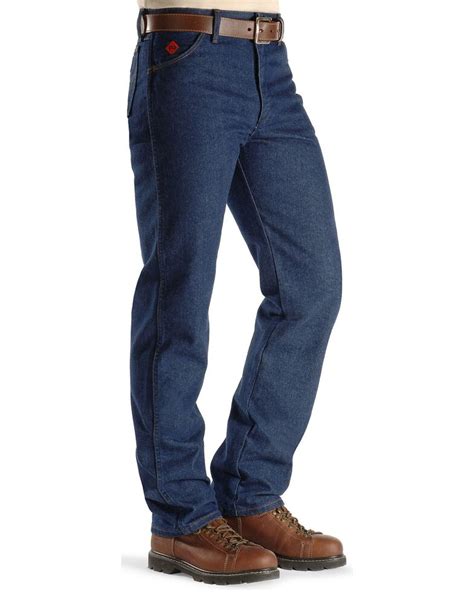 Wrangler Mens Fr Flame Resistant Original Fit Work Jeans Sheplers