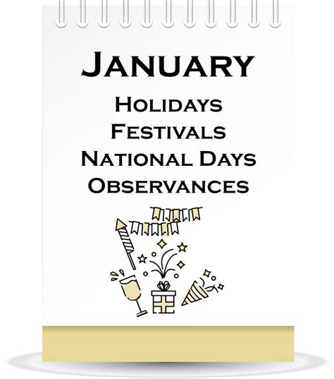 January Holidays Around The World Web