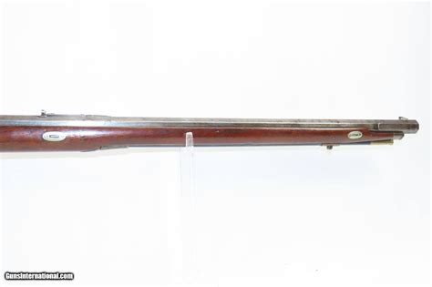 Antique Civil War Basler Turner Type Back Action Rifle Wsaber Bayonet