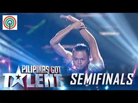 Pilipinas Got Talent Season Live Semifinals Mark Dune Basmayor Solo Contortionist Youtube
