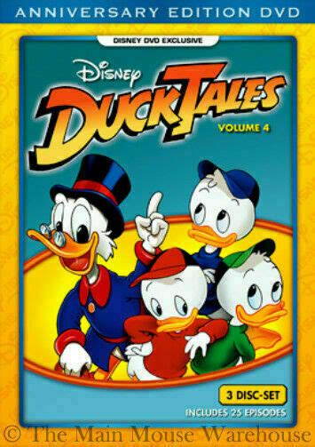 Ducktales Volume 4 Dvd 3 Disc Set For Sale Online Ebay