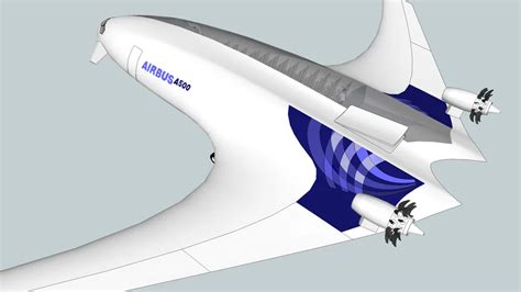 Airbus A500 Wing Body 3d Warehouse