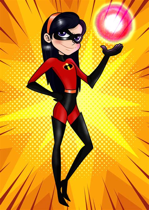 Incredibles 2 Violet Parr By Blissful Drawing On Deviantart