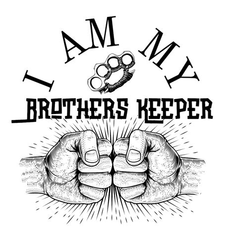 I Am My Brothers Keeper Svg Instant Download Etsy Will Email File Asap Stronger Together Than