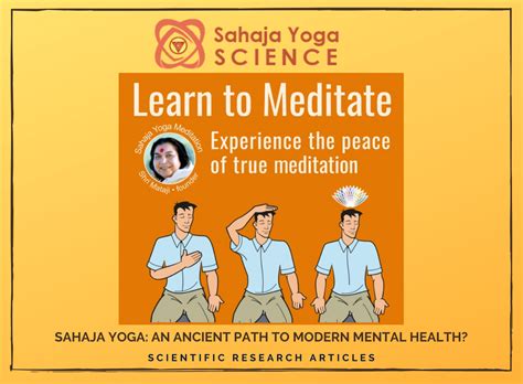 Sahaja Yoga An Ancient Path To Modern Mental Health Sahaja Yoga Science