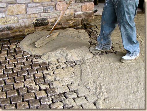 Pavingexpert Jointing And Pointing For Stone Paving Wet Grouting