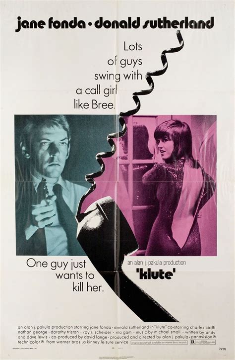 Klute 1971 U S One Sheet Poster Posteritati Movie Poster Gallery