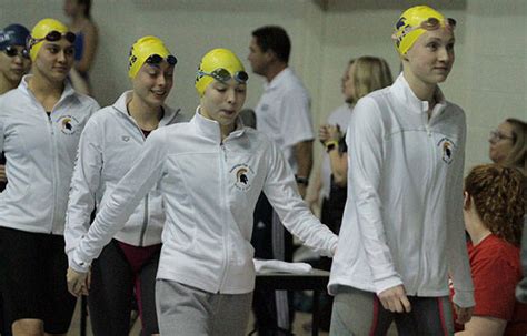 Spartan Girls Swimming And Diving Team At State Photo Gallery