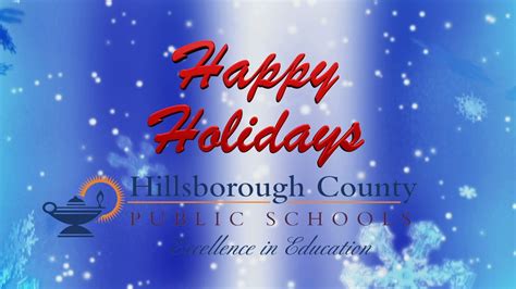 Superintendents Holiday Message 2015 Youtube