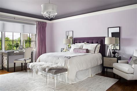 Country Bedroom Ideas Purple And White