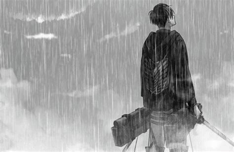 Anime Boy In Rain Wallpaper Anime Girls Anime Boys Dark Hair Rain