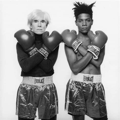 Jean Michel Basquiat And Andy Warhol Music Cover Album Canvas Etsy