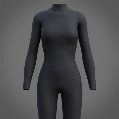 ArtStation - Female full bodysuit 3d model | Resources