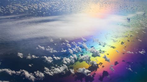 47 Rainbow Clouds Wallpaper On Wallpapersafari