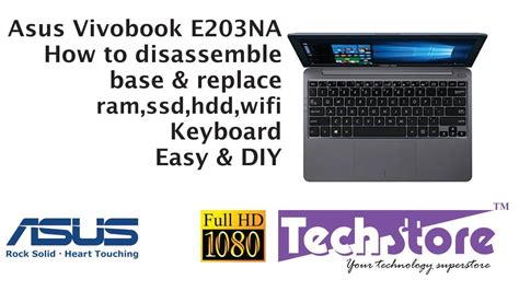 Asus Vivobook E12 E203na E203nah Fd026t Ys02 How To Disassemble Base