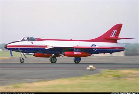 Hawker Hunter Fga9 Uk Air Force Aviation Photo 1330965