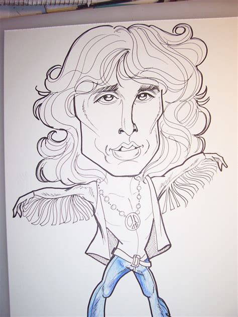 Jim Morrison Rock Caricature Rock Portrait Music Art By Leslie Etsy