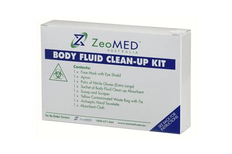 Body Fluid Cleanup Kit Body Fluid Kit Lfa First Response