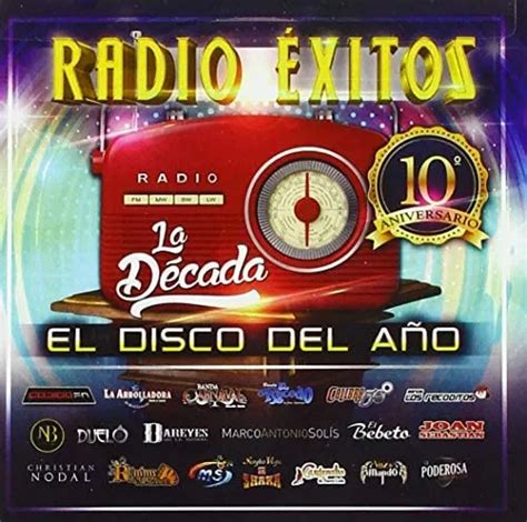 Cd Radio Xitos La Decada El Disco Del Ao Cuotas Sin Inter S
